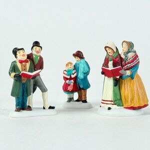 Dept 56 Heritage Village Christmas Carolers Set of 3 58631 Accessory w/Box